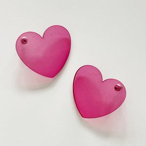 Heart Stud Earrings